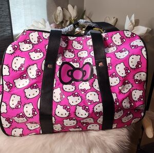 Hello Kitty Duffel Bag Carry On  18" new